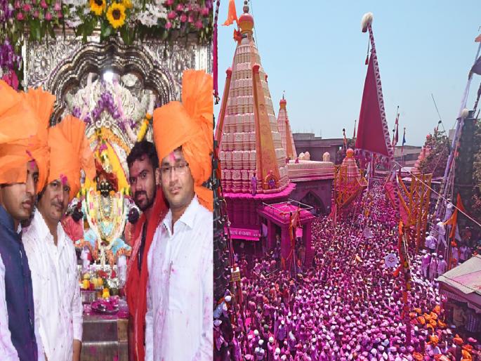 The Chaitra Yatra of Jyotiba Dev of the Deccan was celebrated with traditional enthusiasm like the sound of the gongs, sky high sasanakathi Mahapuja, Abhishekam and the presence of lakhs of devotees in the name of Jyotiba | Kolhapur: चांगभलंच्या गजरात रंगला जोतिबा यात्रेचा गुलाल, रणरणत्या उन्हातही लाखो भाविकांची मांदियाळी  The Chaitra Yatra of Jyotiba Dev of the Deccan was celebrated with traditional enthusiasm like the sound of the gongs, sky high sasanakathi Mahapuja, Abhishekam and the presence of lakhs of devotees in the name of Jyotiba | Kolhapur: चांगभलंच्या गजरात रंगला जोतिबा यात्रेचा गुलाल, रणरणत्या उन्हातही लाखो भाविकांची मांदियाळी