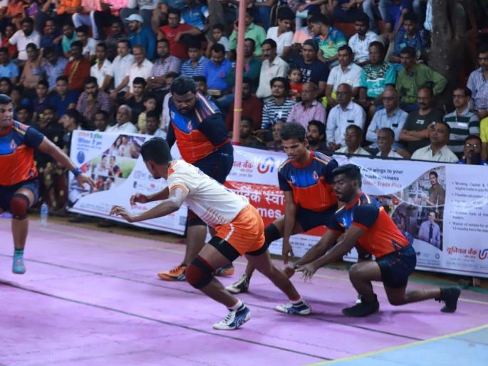 State level Kabaddi: Semi-final match between Ratnagiri-Raigad and Mumbai-Thane | राज्यस्तरीय कबड्डी : रत्नागिरी-रायगड आणि मुंबई-ठाणे यांच्यामध्ये रंगणार उपांत्य फेरीचे सामने State level Kabaddi: Semi-final match between Ratnagiri-Raigad and Mumbai-Thane | राज्यस्तरीय कबड्डी : रत्नागिरी-रायगड आणि मुंबई-ठाणे यांच्यामध्ये रंगणार उपांत्य फेरीचे सामने