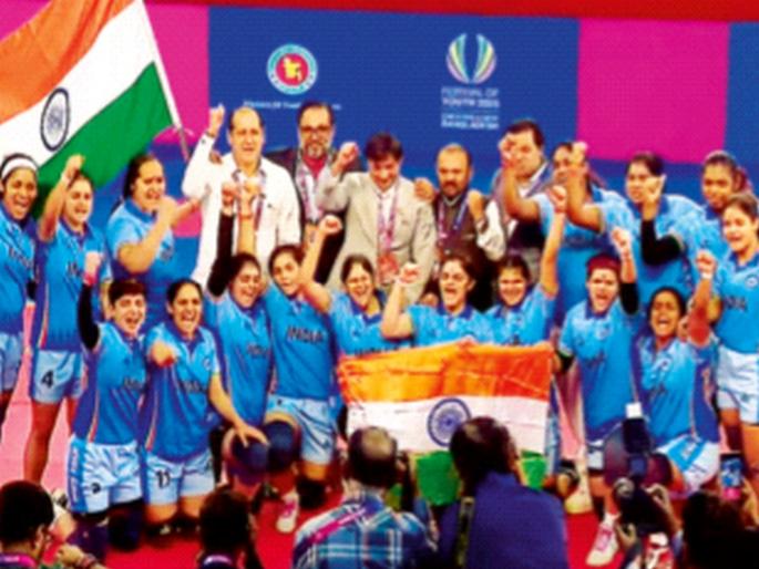 Indian women's Kabaddi players win World Cup by defeating Chinese Taipei | चायनीज तैपईला नमवून भारताच्या महिला कबड्डीपटूंनी पटकावला विश्वचषक