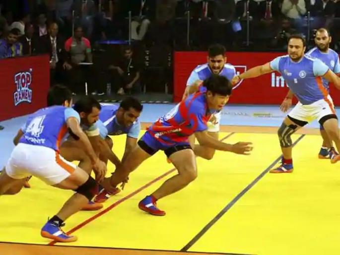 Asian Games 2018: India's defeat in Kabaddi by only one point | Asian Games 2018: भारताचा कबड्डीमध्ये फक्त एका गुणाने पराभव Asian Games 2018: India's defeat in Kabaddi by only one point | Asian Games 2018: भारताचा कबड्डीमध्ये फक्त एका गुणाने पराभव