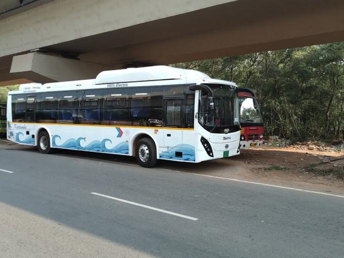 due to ev buses kadamba revenue get double earns 107 crore in 2024 and 25 | ईव्हीमळे 'कदंब'चा महसूल दुप्पट; २०२४-२५ मध्ये केली १०७ कोटींची कमाई due to ev buses kadamba revenue get double earns 107 crore in 2024 and 25 | ईव्हीमळे 'कदंब'चा महसूल दुप्पट; २०२४-२५ मध्ये केली १०७ कोटींची कमाई
