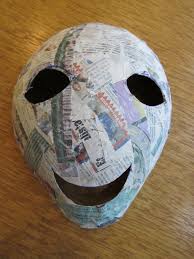 DIY - make newspaper face mask | कागदांचा मोठा मुखवटा बनवायची सोपी ट्रिक DIY - make newspaper face mask | कागदांचा मोठा मुखवटा बनवायची सोपी ट्रिक