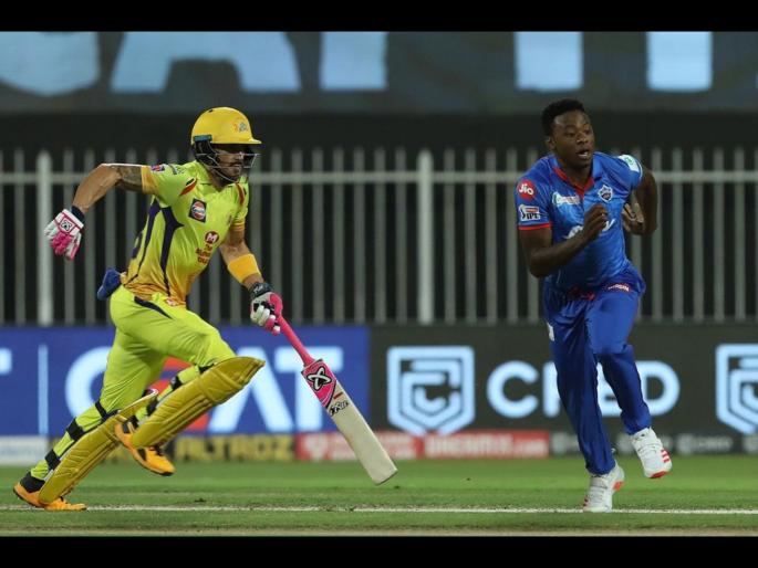 Faf du Plessis becomes 3rd player to score 2000 runs for CSK, Kagiso Rabada becomes the fastest bowler to grab 50 wickets in IPL | CSK vs DC Latest News : फॅफ ड्यू प्लेसिसचा CSKकडून भारी विक्रम, त्याला बाद करून कागिसो रबाडाचा मोठा पराक्रम!