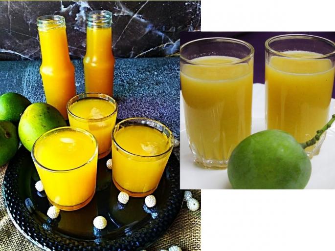 5 ways of making raw mango panhe.. Make a panha with different style and taste | कैरीच्या पारंपरिक पन्ह्यासह करा 5 हटके -वेगळे प्रकार, उन्हाळ्यात गारेगार आंबटगोड सुख