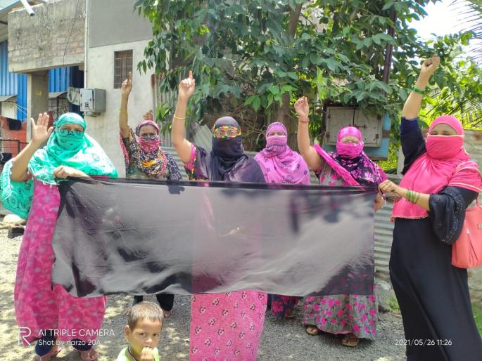 Samyukta Kisan Morcha observed a black day on the day of Modi's swearing in | मोदींच्या शपथग्रहण दिनी निषेध, संयुक्त किसान मोर्चाने पाळला काळा दिवस Samyukta Kisan Morcha observed a black day on the day of Modi's swearing in | मोदींच्या शपथग्रहण दिनी निषेध, संयुक्त किसान मोर्चाने पाळला काळा दिवस