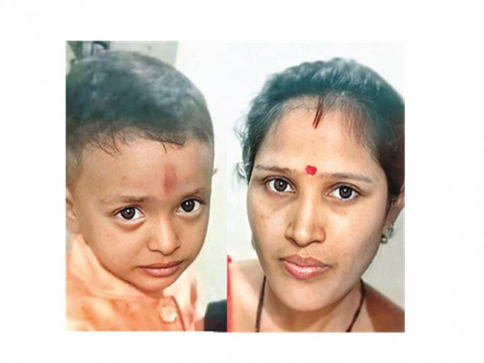 Hingoli: Body of toddler found with mother who was missing for three days | Hingoli: तीन दिवसांपासून बेपत्ता असलेल्या आईसह चिमुकल्याचा मृतदेह आढळला