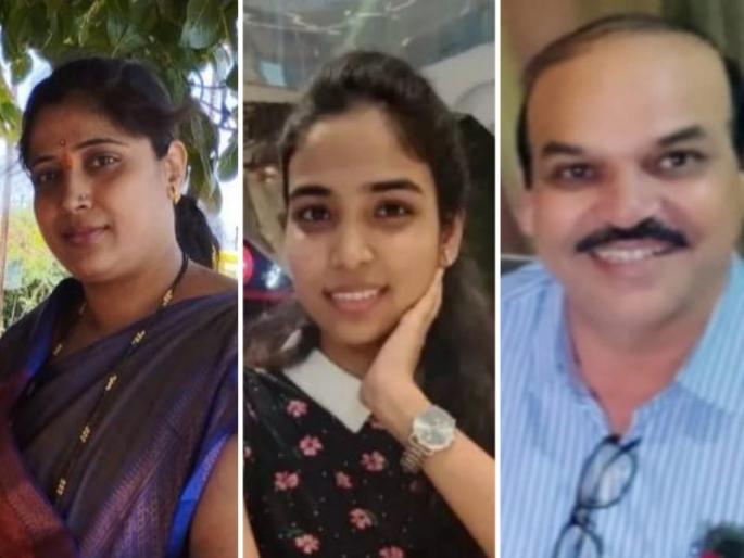A mountain of grief for the family of a lawyer in Baramati Unfortunate death of three in an accident on Samriddhi | मुलाला शिक्षणासाठी नागपूरला सोडून परतताना काळाचा घाला; आईवडिलांसह मुलीचा मृत्यू
