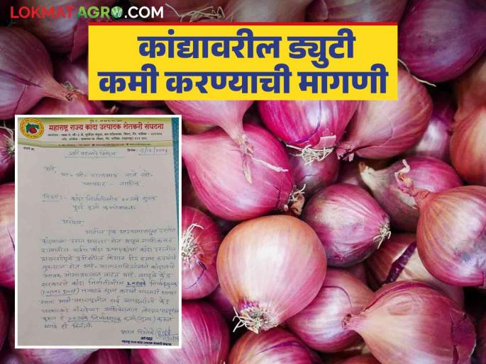 Latest News Onion Export Duty red onion market down demand for 20 percent reduction in export duty, read in detail | Onion Export Duty : लाल कांद्यात घसरण, 20 टक्के निर्यातशुल्क कमी करण्याची मागणी, वाचा सविस्तर Latest News Onion Export Duty red onion market down demand for 20 percent reduction in export duty, read in detail | Onion Export Duty : लाल कांद्यात घसरण, 20 टक्के निर्यातशुल्क कमी करण्याची मागणी, वाचा सविस्तर