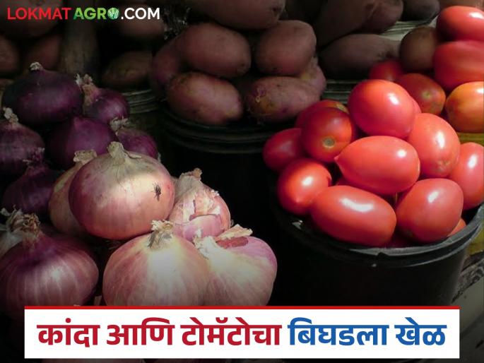 Latest News Kanda Market Onion and tomato market down farmers upset, read in detail | Kanda Tomato Market : कांदा अन् टॉमॅटोने शेतकऱ्यांचे आर्थिक गणित बिघडवलं, वाचा सविस्तर  Latest News Kanda Market Onion and tomato market down farmers upset, read in detail | Kanda Tomato Market : कांदा अन् टॉमॅटोने शेतकऱ्यांचे आर्थिक गणित बिघडवलं, वाचा सविस्तर