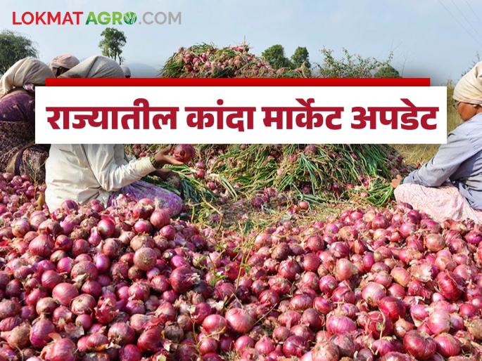 Latest news kanda bajar bhav todays unhal kanda market price in market yards | Kanda Bajar Bhav : आज 'या' बाजारात उन्हाळ कांद्याला सर्वात कमी दर मिळाला, वाचा आजचे बाजारभाव