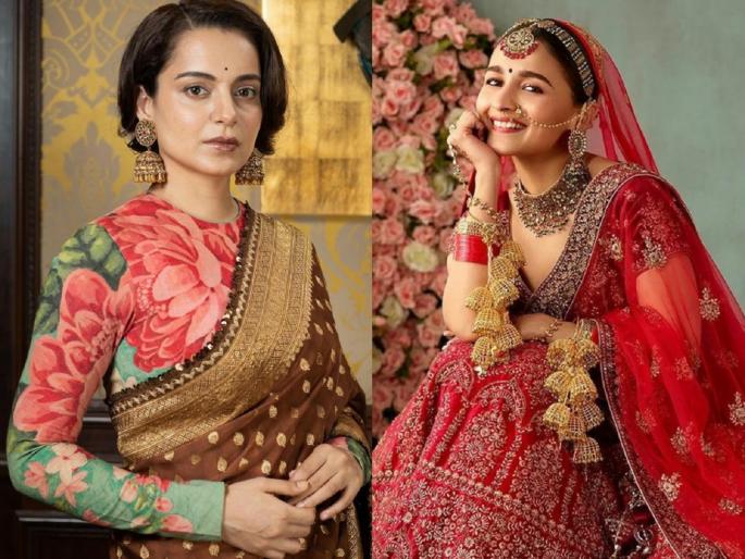kangana ranaut lashes out at alia bhatt advertisement suggesting kanyamaan rather than kanyadaan | ‘हिंदू धर्माची चेष्टा थांबवा...’, आलियाच्या नव्या जाहिरातीवर भडकली कंगना kangana ranaut lashes out at alia bhatt advertisement suggesting kanyamaan rather than kanyadaan | ‘हिंदू धर्माची चेष्टा थांबवा...’, आलियाच्या नव्या जाहिरातीवर भडकली कंगना
