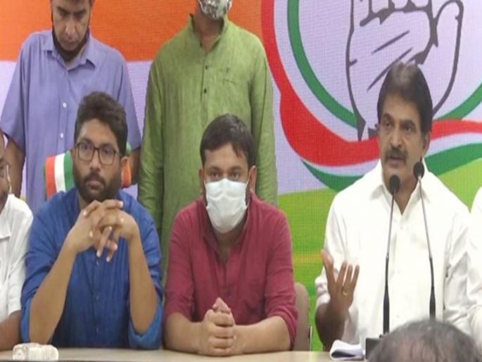 bjp says kanhaiya kumar joins congress means someone comes out of gutter and falls into drain | “कन्हैया कुमारचा काँग्रेस प्रवेश म्हणजे गटारातून नाल्यात पडल्यासारखं”; भाजपची बोचरी टीका bjp says kanhaiya kumar joins congress means someone comes out of gutter and falls into drain | “कन्हैया कुमारचा काँग्रेस प्रवेश म्हणजे गटारातून नाल्यात पडल्यासारखं”; भाजपची बोचरी टीका