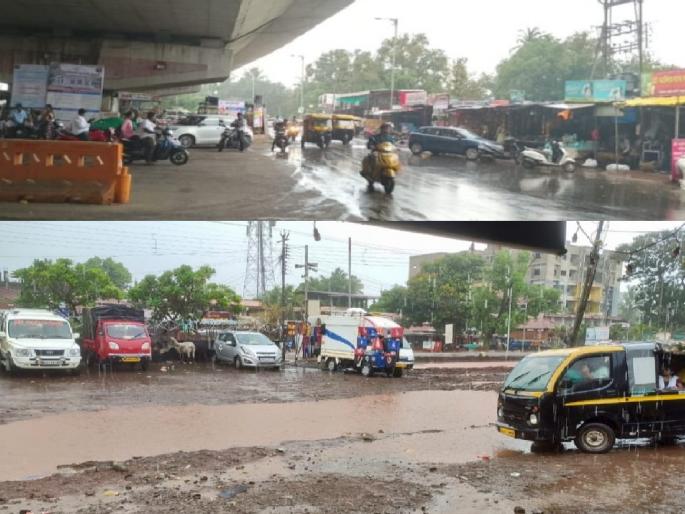 Heavy rains cause flooding in Vaibhavwadi, Kankavali | Sindhudurg: वैभववाडी, कणकवलीत मुसळधार पावसाने दाणादाण Heavy rains cause flooding in Vaibhavwadi, Kankavali | Sindhudurg: वैभववाडी, कणकवलीत मुसळधार पावसाने दाणादाण