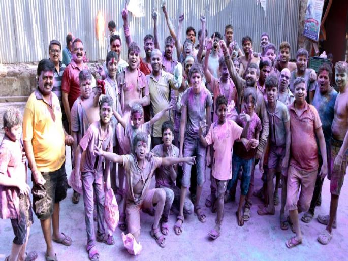Celebrating Shimgotsava in a traditional way; excitement Rangpanchami in Kankavli | शिमगोत्सवाची परंपरागत पध्दतीने सांगता; कणकवलीत सप्त रंगांची उधळण