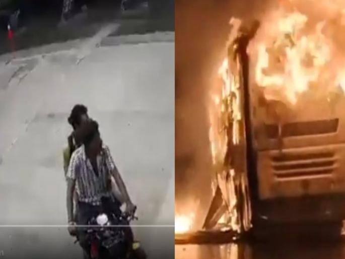 Both the two wheeler drivers who killed 19 passengers in a bus in Andhra Pradesh were drunk | दोन्ही दुचाकीस्वार मद्यधुंद, बसच्या धडकेपूर्वीच एक ठार Both the two wheeler drivers who killed 19 passengers in a bus in Andhra Pradesh were drunk | दोन्ही दुचाकीस्वार मद्यधुंद, बसच्या धडकेपूर्वीच एक ठार
