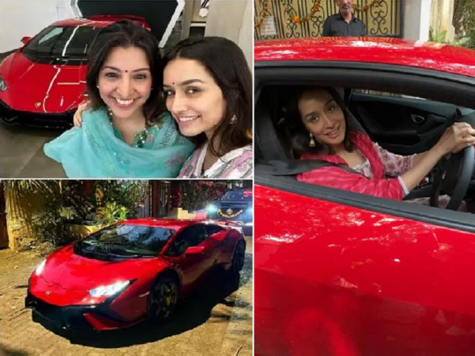 Shraddha Kapoor New Car: Shraddha Kapoor buys 4.5 crore Lamborghini Huracan Tecnica Supercar; What is special? Find out | Shraddha Kapoor ने खरेदी केली 4.5 कोटींची Supercar; काय आहे खास? जाणून घ्या... Shraddha Kapoor New Car: Shraddha Kapoor buys 4.5 crore Lamborghini Huracan Tecnica Supercar; What is special? Find out | Shraddha Kapoor ने खरेदी केली 4.5 कोटींची Supercar; काय आहे खास? जाणून घ्या...