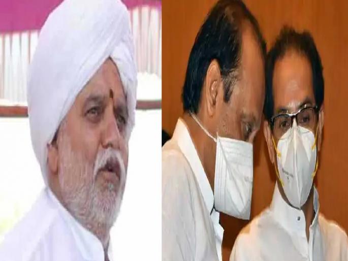 bandatatya Karadkar criticizes Chief Minister Uddhav Thackeray and Deputy Chief Minister Ajit Pawar over wine decision taken by state government | उद्धव ठाकरे सरळमार्गी, पण ढवळ्याशेजारी पवळ्या बांधला अन्..; बंडातात्या कराडकरांचा अजित पवारांना टोला bandatatya Karadkar criticizes Chief Minister Uddhav Thackeray and Deputy Chief Minister Ajit Pawar over wine decision taken by state government | उद्धव ठाकरे सरळमार्गी, पण ढवळ्याशेजारी पवळ्या बांधला अन्..; बंडातात्या कराडकरांचा अजित पवारांना टोला