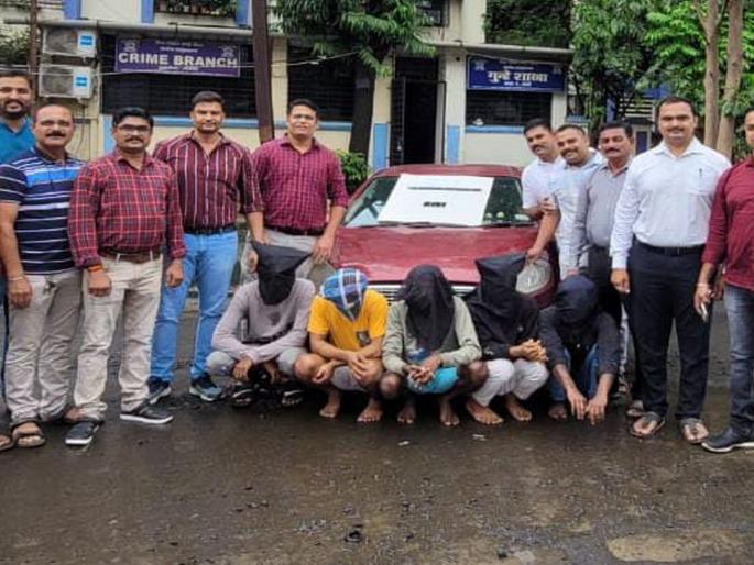Attempts to break ATM machines at three locations; Six accused arrested | तीन ठिकाणी एटीएम मशिन तोडण्याचा प्रयत्न; सहा आरोपींना अटक  Attempts to break ATM machines at three locations; Six accused arrested | तीन ठिकाणी एटीएम मशिन तोडण्याचा प्रयत्न; सहा आरोपींना अटक