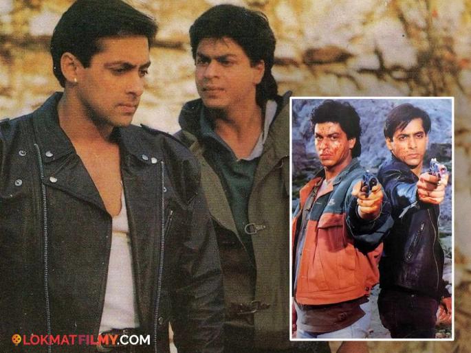 When Salman khan shot Shah Rukh Khan with gun on the sets of 'Karan-Arjun', Rakesh Roshan was shaken, read this story | 'करण-अर्जुन'च्या सेटवर जेव्हा सलमानने शाहरुखवर चालवली होती गोळी, राकेश रोशन यांचा उडाला होता थरकाप, वाचा हा किस्सा When Salman khan shot Shah Rukh Khan with gun on the sets of 'Karan-Arjun', Rakesh Roshan was shaken, read this story | 'करण-अर्जुन'च्या सेटवर जेव्हा सलमानने शाहरुखवर चालवली होती गोळी, राकेश रोशन यांचा उडाला होता थरकाप, वाचा हा किस्सा