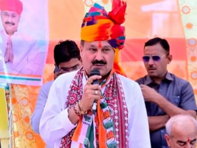 lok sabha election rajasthan jodhpur congress candidate Karan Singh Uchiyarda golden ladder | "मला मत दिलं तर मी चंद्रापर्यंत सोन्याचा जिना बांधेन"; भाजपाच्या आश्वासनावर काँग्रेसचा टोला lok sabha election rajasthan jodhpur congress candidate Karan Singh Uchiyarda golden ladder | "मला मत दिलं तर मी चंद्रापर्यंत सोन्याचा जिना बांधेन"; भाजपाच्या आश्वासनावर काँग्रेसचा टोला