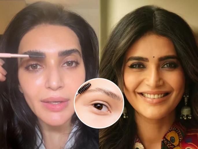 Karishma Tanna uses special remedies for thick eyebrows eyebrow growth remedies karishma tanna eyebrow care | दाट - जाडसर भुवयांसाठी करिष्मा तन्ना करते खास उपाय, तिच्या सुंदर आयब्रोजचे सिक्रेट...