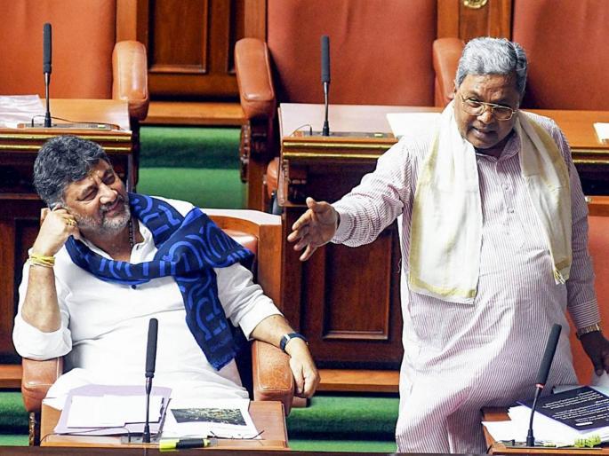 Congress crisis averted in Karnataka? DK Shivakumar gave a hint, said I am in no hurry | कर्नाटकात काँग्रेसचे संकट टळले? डीके शिवकुमार यांनी दिले संकेत, म्हणाले, "मला घाई नाही..." Congress crisis averted in Karnataka? DK Shivakumar gave a hint, said I am in no hurry | कर्नाटकात काँग्रेसचे संकट टळले? डीके शिवकुमार यांनी दिले संकेत, म्हणाले, "मला घाई नाही..."
