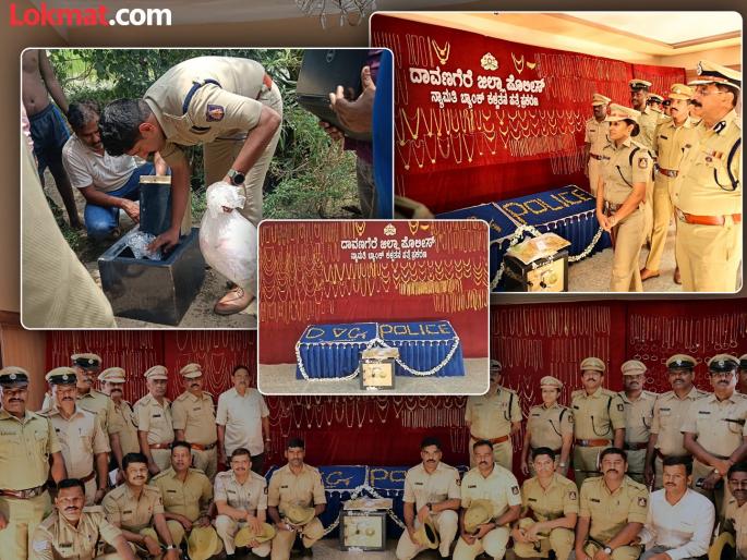 Karnataka 6 member gang of robbers busted over 17 kg of stolen gold seized | 'मनी हाईस्ट' बघून लुटलं १७ किलो सोनं, सहा महिने पोलिसांना मिळाला नाही पुरावा; पण... Karnataka 6 member gang of robbers busted over 17 kg of stolen gold seized | 'मनी हाईस्ट' बघून लुटलं १७ किलो सोनं, सहा महिने पोलिसांना मिळाला नाही पुरावा; पण...