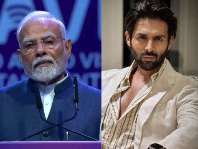 kartik aryan felt nervous in front of Pm narendra modi at waves summit 2025 in mumbai | Waves Summit 2025: "सॉरी, माझी हार्टबीट खूप...", पंतप्रधान नरेंद्र मोदींसमोर बोलताना कार्तिक आर्यन झाला नर्व्हस kartik aryan felt nervous in front of Pm narendra modi at waves summit 2025 in mumbai | Waves Summit 2025: "सॉरी, माझी हार्टबीट खूप...", पंतप्रधान नरेंद्र मोदींसमोर बोलताना कार्तिक आर्यन झाला नर्व्हस