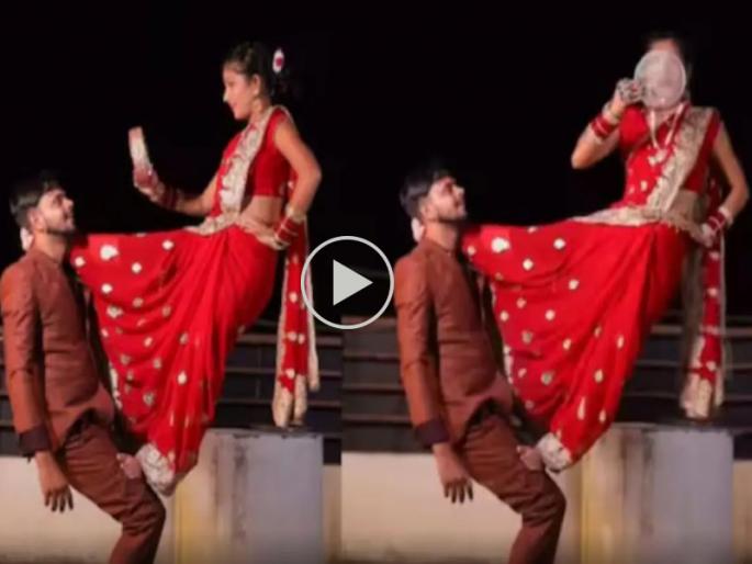 VIRAL: He is the husband, not Mahishasura... What did the woman do to worship Karva Chauth, watch the video! | VIRAL : तो नवरा आहे गं, महिषासुर नाही... करवा चौथची पूजा करण्यासाठी महिलेनं काय केलं, Video बघाच!