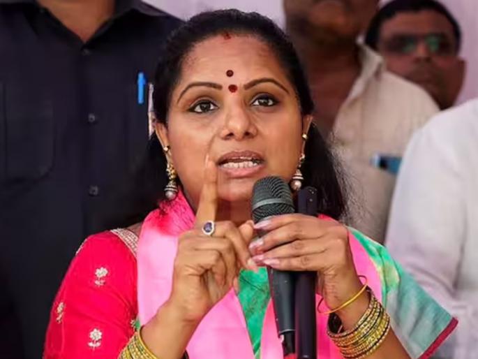 This is not money laundering case but political laundering case says BRS leader K Kavitha | "ही मनी लाँड्रिंग नाही तर पॉलिटिकल लाँड्रिंग केस"; कविता य़ांचा भाजपावर घणाघात This is not money laundering case but political laundering case says BRS leader K Kavitha | "ही मनी लाँड्रिंग नाही तर पॉलिटिकल लाँड्रिंग केस"; कविता य़ांचा भाजपावर घणाघात