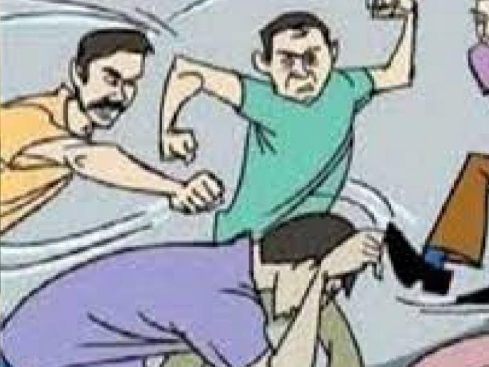 Fight between two families in Kavalapur Sangli over road blocking dispute | Sangli News: रस्ता अडवल्याच्या वादातून कवलापूर येथे दोन कुटुंबात हाणामारी; लोखंडी रॉड, चाकूने वार Fight between two families in Kavalapur Sangli over road blocking dispute | Sangli News: रस्ता अडवल्याच्या वादातून कवलापूर येथे दोन कुटुंबात हाणामारी; लोखंडी रॉड, चाकूने वार