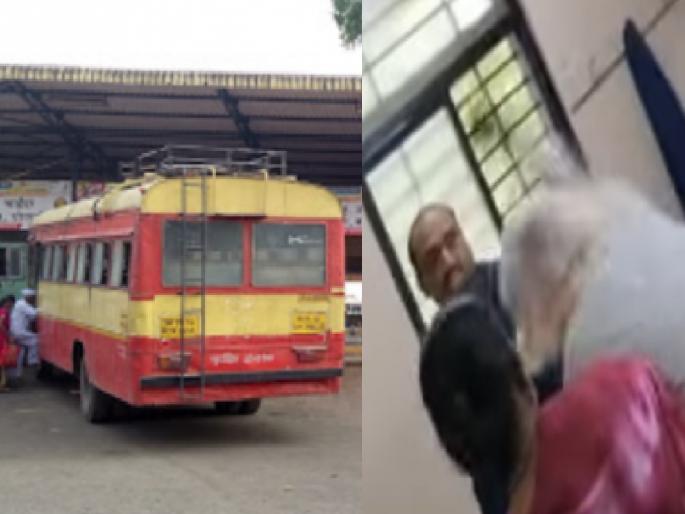 Depot manager at Kavathe Mahankal bus depot beaten up | Sangli: निलंबित केल्याचे कारण, कवठेमहांकाळ बस डेपोतील आगार व्यवस्थापकाला मारहाण
