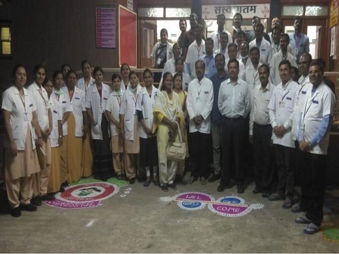 Dhanora Rural Hospital is second in Maharashtra in 'Kayakalpa' award | ‘कायाकल्प’मध्ये महाराष्ट्रात धानोरा ग्रामीण रूग्णालय द्वितीय Dhanora Rural Hospital is second in Maharashtra in 'Kayakalpa' award | ‘कायाकल्प’मध्ये महाराष्ट्रात धानोरा ग्रामीण रूग्णालय द्वितीय