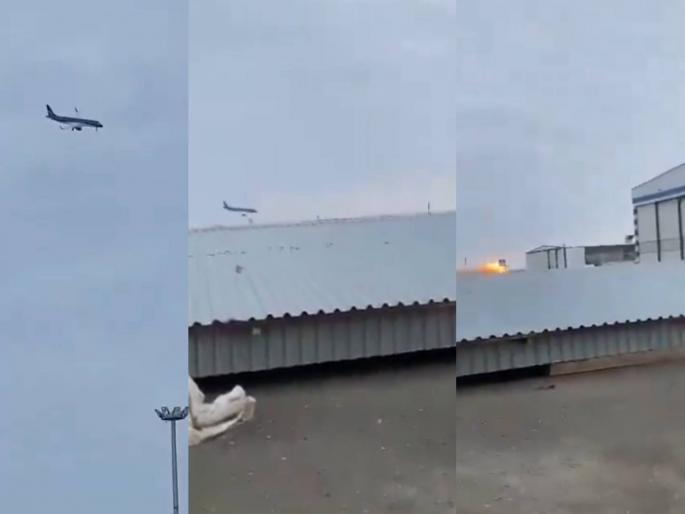 Plane carrying 110 passengers takes off, crashes within seconds Shocking video of Kazakhstan accident emerges | ११० प्रवाशांना घेऊन विमानाने उड्डाण केले, काही सेकंदातच क्रॅश झाले; कझाकिस्तान अपघाताचा धक्कादायक व्हिडीओ समोर आला