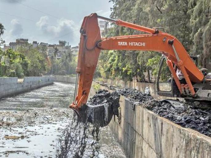 Nallesfai deadline expired; Municipal administration claims that the works were completed before the monsoon | नालेसफाईची डेडलाईन संपली; पावसाळापूर्व कामे पूर्ण झाल्याचा महापालिका प्रशासनाचा दावा Nallesfai deadline expired; Municipal administration claims that the works were completed before the monsoon | नालेसफाईची डेडलाईन संपली; पावसाळापूर्व कामे पूर्ण झाल्याचा महापालिका प्रशासनाचा दावा