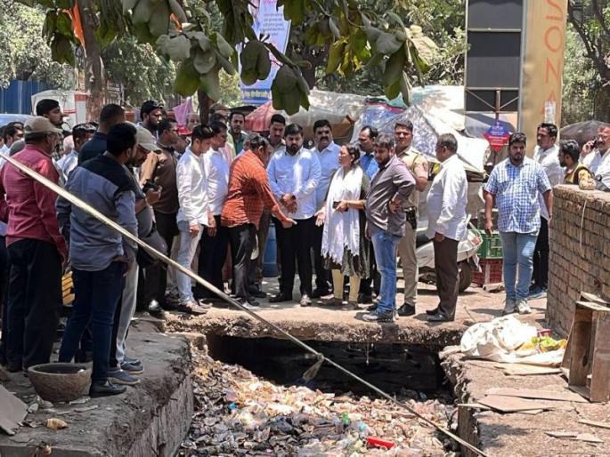 Careful If careless in drain cleaning...; Yuvasena Secretary's warning to Drain Cleaning Contractor | खबरदार नालेसफाईत निष्काळजीपणा केला तर...; युवासेना सचिवाची नालेसफाईच्या ठेकादाराला तंबी Careful If careless in drain cleaning...; Yuvasena Secretary's warning to Drain Cleaning Contractor | खबरदार नालेसफाईत निष्काळजीपणा केला तर...; युवासेना सचिवाची नालेसफाईच्या ठेकादाराला तंबी