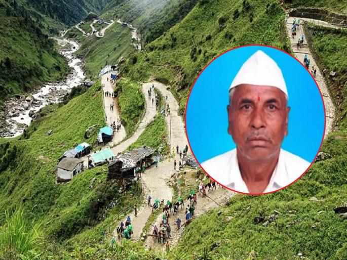 A landslide accident at Kedarnath; Khultabad devotee who went on Chardham Yatra dies | केदारनाथ येथे दरड कोसळून दुर्घटना; चारधाम यात्रेला गेलेल्या खुलताबादच्या भाविकाचा मृत्यू A landslide accident at Kedarnath; Khultabad devotee who went on Chardham Yatra dies | केदारनाथ येथे दरड कोसळून दुर्घटना; चारधाम यात्रेला गेलेल्या खुलताबादच्या भाविकाचा मृत्यू