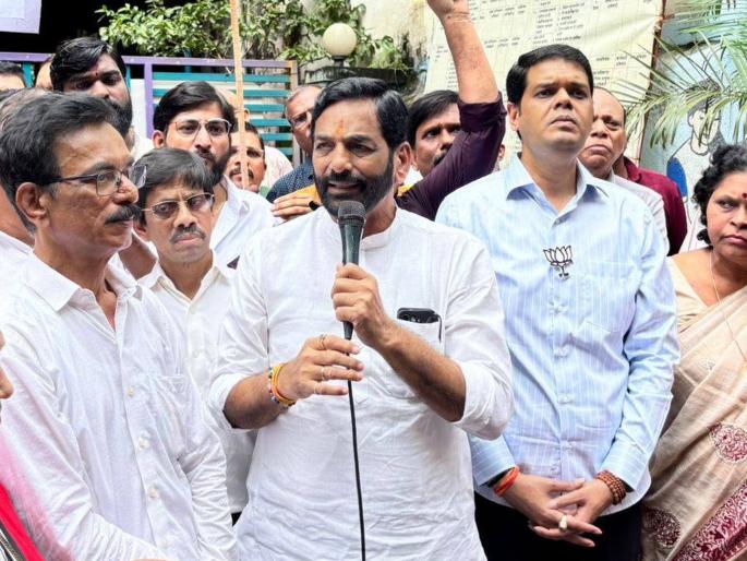 The BJP may be the mayor in Thane, we are not unaware; BJP MLA Sanjay Kelkar on Eknath Shinde | "ठाण्यात महापौर भाजपाचा बसेल, आम्ही गाफील नाही; स्वबळावर लढण्याची वेळ आली तर..." The BJP may be the mayor in Thane, we are not unaware; BJP MLA Sanjay Kelkar on Eknath Shinde | "ठाण्यात महापौर भाजपाचा बसेल, आम्ही गाफील नाही; स्वबळावर लढण्याची वेळ आली तर..."