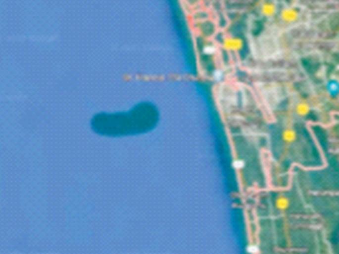 An unknown island off the coast of Kerala? Many wonder | केरळच्या किनाऱ्याजवळ अज्ञात बेट? अनेकांना आश्चर्य; तपासानंतर चित्र होईल स्पष्ट An unknown island off the coast of Kerala? Many wonder | केरळच्या किनाऱ्याजवळ अज्ञात बेट? अनेकांना आश्चर्य; तपासानंतर चित्र होईल स्पष्ट