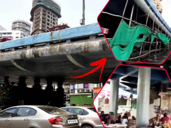 Encroachment under the indias first flyover Kemps Corner lot of people staying under bridge | देशातील पहिल्या उड्डाणपुलाखाली अतिक्रमण; कपाटं, बेड मांडून थाटले जाताहेत संसार! Encroachment under the indias first flyover Kemps Corner lot of people staying under bridge | देशातील पहिल्या उड्डाणपुलाखाली अतिक्रमण; कपाटं, बेड मांडून थाटले जाताहेत संसार!