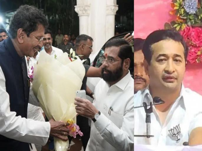 BJP's Nitesh Rane gets ministerial post, but why was Shiv Sena's Dipak Kesarkar's name cut off? One thing is clear... in Sindhudurga politics | भाजपच्या नितेश राणेंना मंत्रिपद, पण शिवसेनेच्या केसरकरांचा पत्ता का कापला? एक गोष्ट स्पष्ट झाली... BJP's Nitesh Rane gets ministerial post, but why was Shiv Sena's Dipak Kesarkar's name cut off? One thing is clear... in Sindhudurga politics | भाजपच्या नितेश राणेंना मंत्रिपद, पण शिवसेनेच्या केसरकरांचा पत्ता का कापला? एक गोष्ट स्पष्ट झाली...
