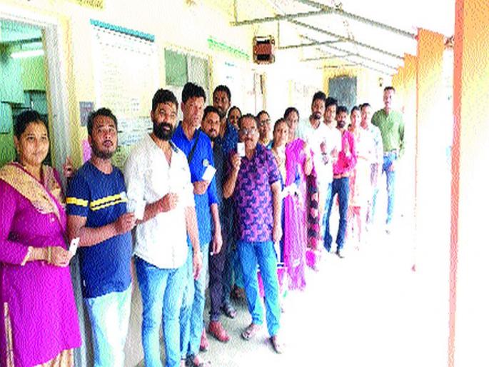 Maharashtra Election 2019: 5 percent of the vote in Boise constituency | Maharashtra Election 2019: बोईसर मतदारसंघात ६८ टक्के मतदान