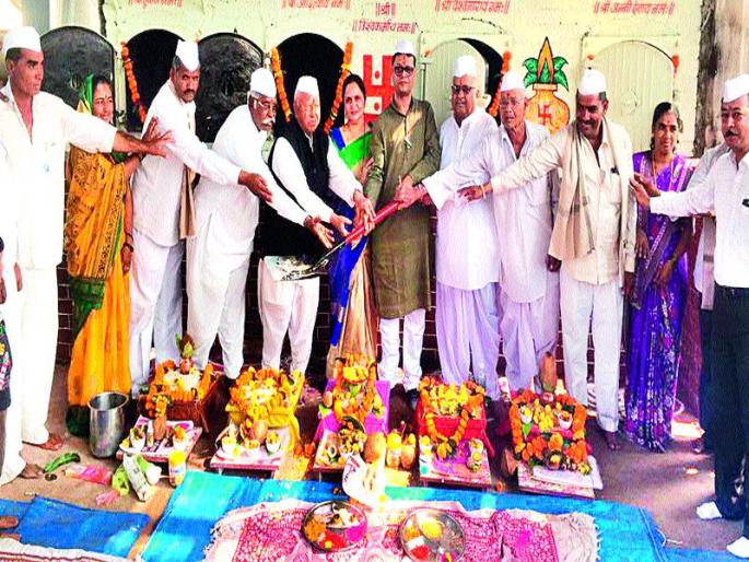 Niphad: Boiler Illustration Function of KGS Sugar Factory at Pimpalgaon Nipani, Taluka | निफाड : तालुक्यातील पिंपळगाव निपाणी येथील केजीएस साखर कारखान्याचा बॉयलर प्रदीपन समारंभ