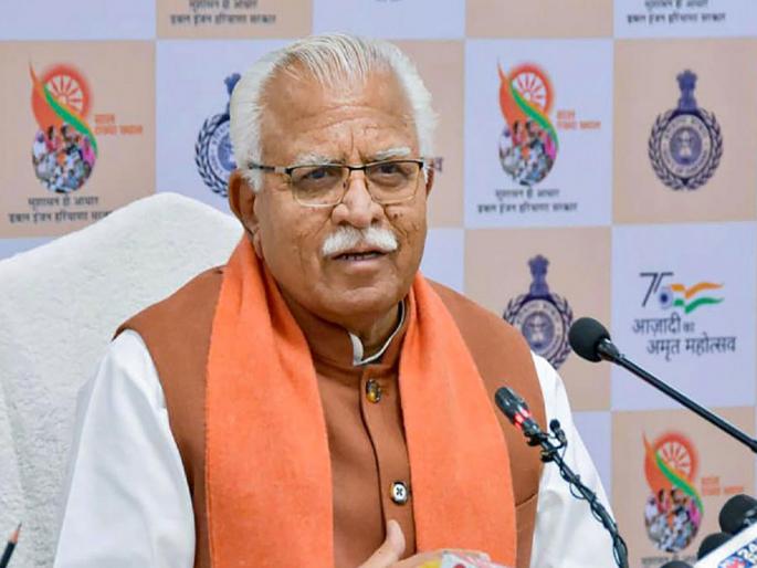 Manohar Lal Khattar Remarks: 'Nehru became the Prime Minister by accident; Sardar Patel and Dr. Ambedkar were deserving' - Manohar Lal Khattar | 'नेहरू अपघाताने पंतप्रधान झाले; सरदार पटेल, डॉ. आंबेडकर पात्र होते'- मनोहर लाल खट्टर Manohar Lal Khattar Remarks: 'Nehru became the Prime Minister by accident; Sardar Patel and Dr. Ambedkar were deserving' - Manohar Lal Khattar | 'नेहरू अपघाताने पंतप्रधान झाले; सरदार पटेल, डॉ. आंबेडकर पात्र होते'- मनोहर लाल खट्टर