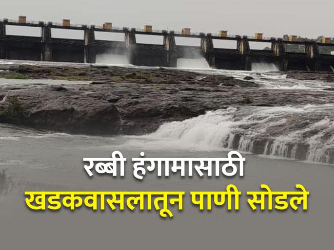 Five and a half TMC water for Rabi season from Khadakwasal | खडकवासलातून रब्बी हंगामासाठी साडेपाच टीएमसी पाणी