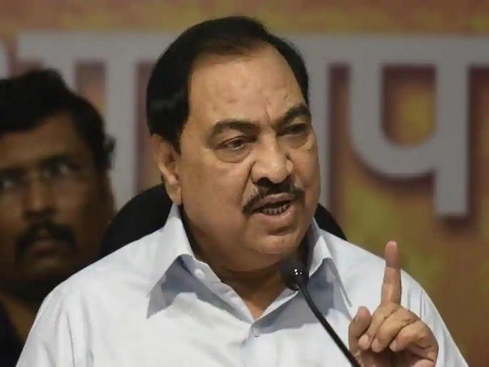 bjp leader eknath khadse hits out at his own party laaders | दहा-पंधरा वर्षांपूर्वी पक्षात उदयाला आलेले आम्हाला अक्कल शिकवायला लागले- एकनाथ खडसे