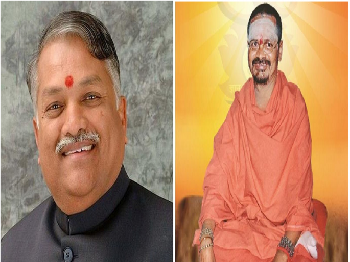Do not behave to insult dharma MP Chandrakant Khaires advice to Shanti giri Maharaj | धर्माची मानहानी होईल असे वर्तन करू नये; चंद्रकांत खैरेंचा शांतिगिरी महाराजांना सल्ला Do not behave to insult dharma MP Chandrakant Khaires advice to Shanti giri Maharaj | धर्माची मानहानी होईल असे वर्तन करू नये; चंद्रकांत खैरेंचा शांतिगिरी महाराजांना सल्ला
