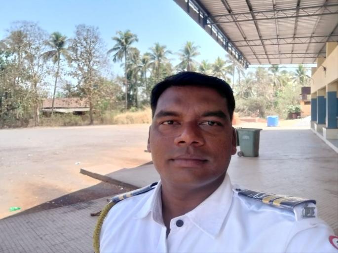 Coronavirus: Take care of humanity as much as possible, police appeal to the citizens vrd | Coronavirus : "माणसाच्या कामाक उद्या माणूसच येतलो"; खाकीतला वॉरियर्स कलेतून देतोय संदेश