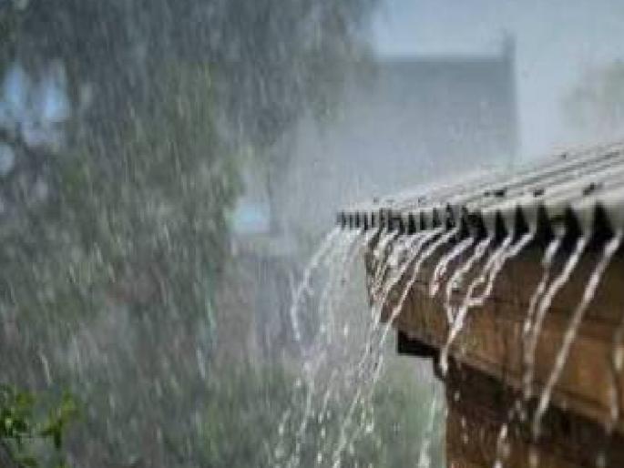 Rain in Satara: खंडाळा तालुक्यात ढगफुटीसदृश पाऊस, वीज कोसळल्याने गाईचा  मृत्यू Satara Marathi News | Cloudburst rain in western part of Khandala  taluka Satara, cow dies due to lightning strike | Latest