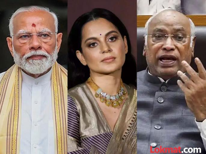 Congress Mallikarjun Kharge reply bjp Kangana Ranaut three anti farmer laws again implement modi govt | Mallikarjun Kharge : "शेतकऱ्यांना वाहनाखाली चिरडणाऱ्या मोदी सरकारने अन्नदात्यांसाठी..."; खरगेंचा घणाघात